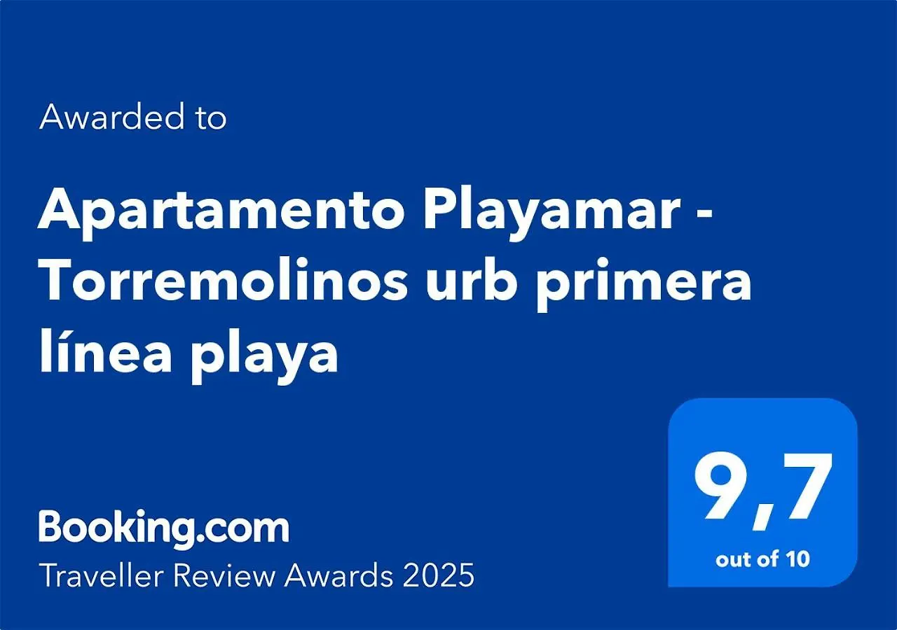 Apartamento Playamar - Torremolinos Primera Linea Playa Apartment